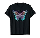 Mandala Schmetterling T-Shirt