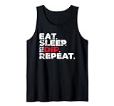 Eat Sleep Buy The Dip Repeat Crypto Trading Whale Investor Tank Top