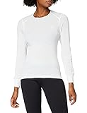 Odlo Damen ACTIVE WARM Baselayer Langarm-Shirt mit Rundhals, White, S