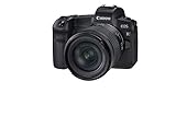 Canon EOS R Vollformat Systemkamera - mit Objektiv RF 24-105mm F4-7.1 IS STM (spiegellos, 30,3 MP, 8,01 cm (3,2 Zoll) Clear View LCD II Display, 4K, DIGIC 8, WLAN, Bluetooth), schwarz