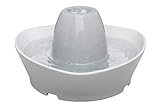 PetSafe Keramik-Trinkbrunnen Streamside, Für Katzen und kleine Hunde geeignet, Leiser Betrieb, 1,8 L Wasserkapazität
