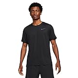 Nike Herren Np Df Hpr Dry T-Shirt, Gr. L, Black/Dark Grey