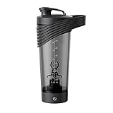 BIOSA Elektrischer Eiweiß Shaker Fitness Wasserflasche USB wiederaufladbarer Proteinmixer Protein Shaker Vortex Mixer 800 ml für Outdoor-Sportarten