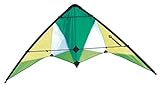 Schildkröt 991057 Stunt Kite, verschiedene Größen wählbar, Zweileiner Lenkdrache, ab 10 Jahren, inkl. 25 kp Polyesterschnüre, 2x30m auf Steuerspulen