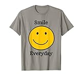 Jeden Tag lächeln | Happy Face | Smiley Face | Sei glücklich T-Shirt