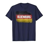 Oldenburg | Deutschland Deutschland Flagge Vintage Souvenir T-S