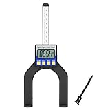 Höhenmessschieber, Höhenmesser, 0-80 mm Präzisions-Digital-Höhenmesser Magnetisches Mini-Höhenmesser Tiefenmesser-Lineal mit magnetischer Fußbasis