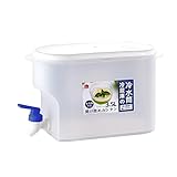 GDYJP Kühlschrank Wasserkocher 3. 5L Wasserkanne mit Wasserhahn Frucht Kühle Wasser Pitcher Zitronensaftjug große Kapazität Kühlschrank Frucht Teekanne Limonadenbehälter (Color : A)