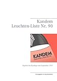 Kandem Leuchten-Liste Nr. 90: Reprint des Katalogs vom September 1937