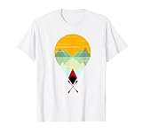 Kanu Kanufahrer Sonne und Landschaft T-Shirt Geschenk T-Shirt