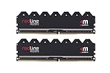 Mushkin Redline Black - DDR4 DRAM - 32GB (2x16GB) UDIMM Memory Kit - 4000MHz (PC4-32000) CL-18 - 288-pin 1,35V Desktop RAM - Non-ECC - Dual Channel - FrostByte Black Heatsink - (MRC4U400JNM16GX) 2)