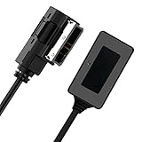 AMI MMI Interface Adapter Bluetooth 5.0 Musik-, Audio-, Media-Empfänger, kompatibel für Mercedes Benz W212/S212/C207/W204 mit Comand-Sy