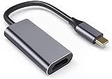 USB C auf HDMI Adapter YDMADE 4K USB Type-C auf HDMI Adapter kompatibel mit MacBook Pro, MacBook Air, Pixelbook, Samsung Galaxy S9/S8, Dell XPS, Microsoft und mehr (4,5 Zoll)
