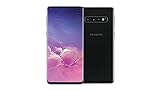 Samsung Galaxy S10 Smartphone (15.5cm (6.1 Zoll) 128GB interner Speicher, 8GB RAM, Prism Black) - Deutsche Version (Generalüberholt)