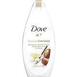 Dove Cremebad Pure Verwöhnung mit Sheabutter und Vanilleduft (1 x 750 ml)
