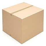 KK Verpackungen® Faltkartons mit Höhenriller | 1 Stück, 650 x 635 x 350-550 mm, Versandkartons nach Fefco 0201 | Kartons für den Paketversand