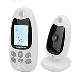 Babyüberwachungskamera, 2-Zoll-Temperaturüberwachung, 2-Wege-Audio, Nachtsicht, LCD-Bildschirm, Babyphone für Zuhause für Kleinkinder