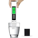 BMUT 3in1 TDS Messgerät – digitaler Wasserqualität-Tester und EC sowie Temperatur Meter, Messbereich 0-9999ppm, für Wasser, Pflanzen, Trinkwasser, Aquarien, etc