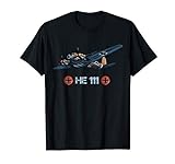 Weltkrieg 2 Deutscher Bomber Heinkel HE 111 T-Shirt
