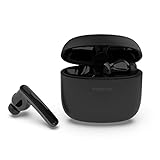 Mobvoi ANC True Wireless Earbuds mit Ladebox IPX5 Wasserdicht Bluetooth 5.0 Umgebungsgeräuschunterdrückung Touch Control Schnellbefehle Kopfhörer im Ohr Eingebautes Mikrofon Headset für Sport, Schwarz