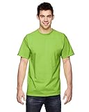 Fruit of the Loom T-Shirts NEON GREEN XL