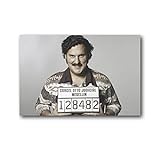 Poster, Motiv: Drogen Lord Pablo Escobar, 60 x 90 cm
