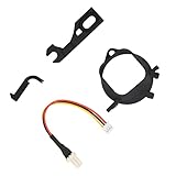 3D-Druckhalterung, Ersatz für Konsolenlüfter-Kit, -Brushless-Dreamcast-Lüfter, Host-Kühler-Zubehör-Kits, Kühlhalterung für Dreamcast DC Kit Noctua Noctua G