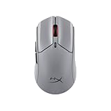 HyperX Pulsefire Haste 2 Pro – 4K Wireless-Gaming-Maus, Ultrapräzises Tracking, Optische Switches, 26.000 DPI, RGB, Leichtgewicht 61 g, Bis zu 90 Stunden Akkulaufzeit, USB-C, Bluetooth, G