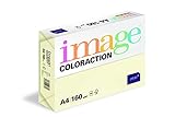 Image Coloraction - farbiges Kopierpapier Atoll/elfenbeinf. 160g/m² A4 - Paket zu 250 Blatt