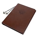 Alipis 2St Fotoalbum aus Leder Zeitschrift Fotoecken für Scrapbook Sammelalbum-Fotoalben bescherung weihnachten geldgeschenke weihnachten DIY-Album Retro-Fotoalbumbuch Pu-Nudeln Brow