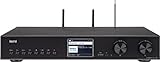 Imperial DABMAN i510 BT - Hifi-Tuner Internetradio / Digitalradio (DAB+ / DAB / UKW / WLAN / LAN, Bluetooth senden und empfangen, USB, Streamingdienste Amazon Music, Napster uvm.) schwarz