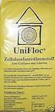 Unifloc Zellulosedämmung als Fußbodenschüttung Sack 14 kg