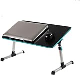 TATSEN Laptop-Schreibtisch, faltbares Betttablett, Multifunktions-Laptop-Schreibtisch-Tablett, Schoß-Tablet-Tisch, Laptop-Bett-Tablett, Tisch for Zuhause