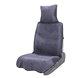 HNYG Autositzschoner，Sitzbezüge Auto, sitzbezug Auto vordersitze universal, sitzschoner Hergestellt aus Extra Saugfähig Handtuch (Microfaser)