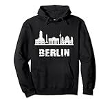 Berlin Skyline Souvenir Hauptstadt Städtetrip Deutschland Pullover Hoodie