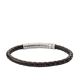 Fossil Herren Armband Braided Leather JF03187040