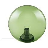 LEDVANCE Vintage Edition 1906, Tischleuchte mit E27 Sockel, Grünes Glas, Ohne Leuchtmittel, Bubble Tab