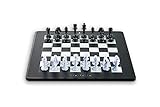 MILLENNIUM eONE M841 – Elektronisches Schachbrett für Online-Spiel auf Lichess, Chess.com und Tornelo. Mit 81 LEDs zur Zuganzeige. Lithium-Ionen-Akku und Bluetooth/USB integriert
