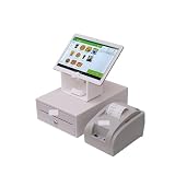 DIKAMAN Registrierkasse für Kleinunternehmen, 10-Zoll-Tablet-Kassen-POS-Maschine mit POS-Software for Einzelhandel, Restaurant, Supermarkt für Einzelhandel, Restaurant, Supermark
