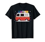 Urlaub Geschenke Camper Weihnachten Bus T-Shirt T-Shirt