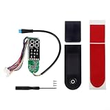 ZAMETTER Elektroroller Vierdraht-Dual-Bremsbrett-Set, Display-Panel mit Abdeckung – für Xiaomi M365/1S/PRO/PRO2/MI3