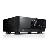 Yamaha Receiver RX-V4A – Netzwerk-Receiver mit MusicCast Surround-Sound, Gaming spezifischen Funktionen und Voice Control Systemen – Allround-Talent mit 5.2 Kanälen,schw