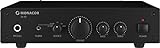 MONACOR SA-50 Kompakter Universal Stereo-Verstärker schwarz, 254620