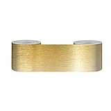 KeZheXi Tapetenbordüre Selbstklebend Gold 5x1000CM für Badezimmer Wohnzimmer Küche Verdicken PVC Dekorative Bordüre Abnehmbare Wasserdicht Taille rahmen Wandtattoo
