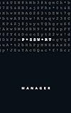 Passwort Manager: Notizbuch für Zugangsdaten mit Register A-Z