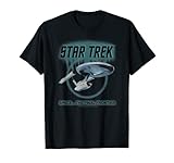 Star Trek Original Series Enterprise Glow Graphic T-Shirt