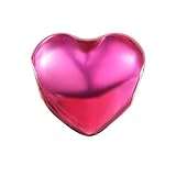 FUNSHOPP 2022 Valentinstag Geschenk Rose Metallic Rosa Herz Perle 925 Silber DIY passt für Original Pandora Armbänder Charm Modeschmuck