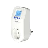 Theben 0200170 Eltimo 020 Astro top3 - Digitale Steckdosenschaltuhr mit Wochenprogramm und Astrofunktion I Zeitschaltuhr I Timer I optionale App Programmierung via Bluetooth I W