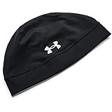 Under Armour Men's Storm Launch Beanie , Black (001)/Reflective , One Size Fits Most