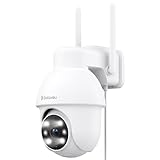 GALAYOU 2K Überwachungskamera Aussen, PTZ Outdoor WLAN IP Kamera überwachung außen, WiFi Dome Camera mit Farbiger Nachsicht, Zwei-Wege-Audio Y4…